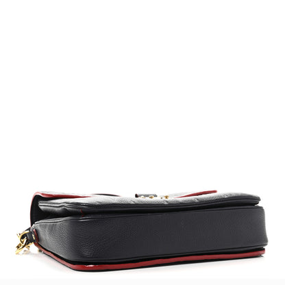 Louis Vuitton Empreinte Pochette Metis Marine Rouge 4 of 11