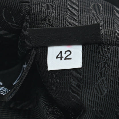 Prada Saffiano Tessuto Nylon Vela Bucket Wristlet Black 8 of 8