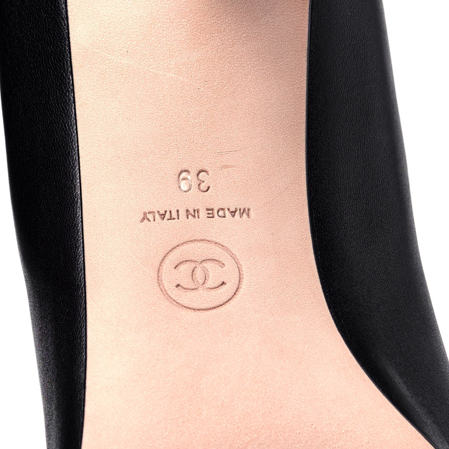 Chanel Lambskin Short Ankle Boots 39 Black 8 of 11