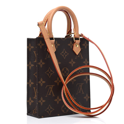 Louis Vuitton Monogram Petit Sac Plat 2 of 3