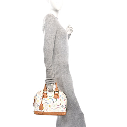 Louis Vuitton Monogram Multicolor Alma PM White 3 of 13