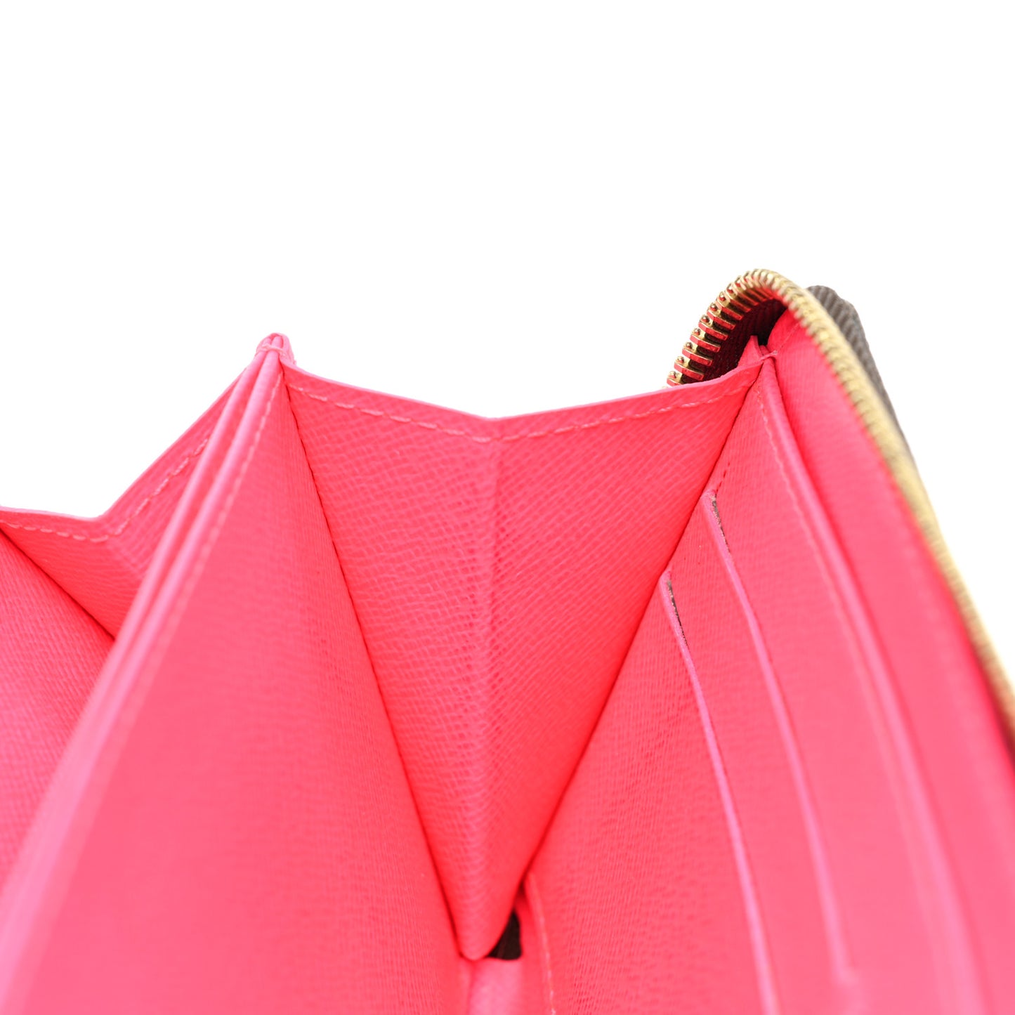 Monogram Graffiti Zippy Wallet Fuchsia