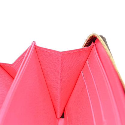 Louis Vuitton Monogram Graffiti Zippy Wallet Fuchsia 13 of 22