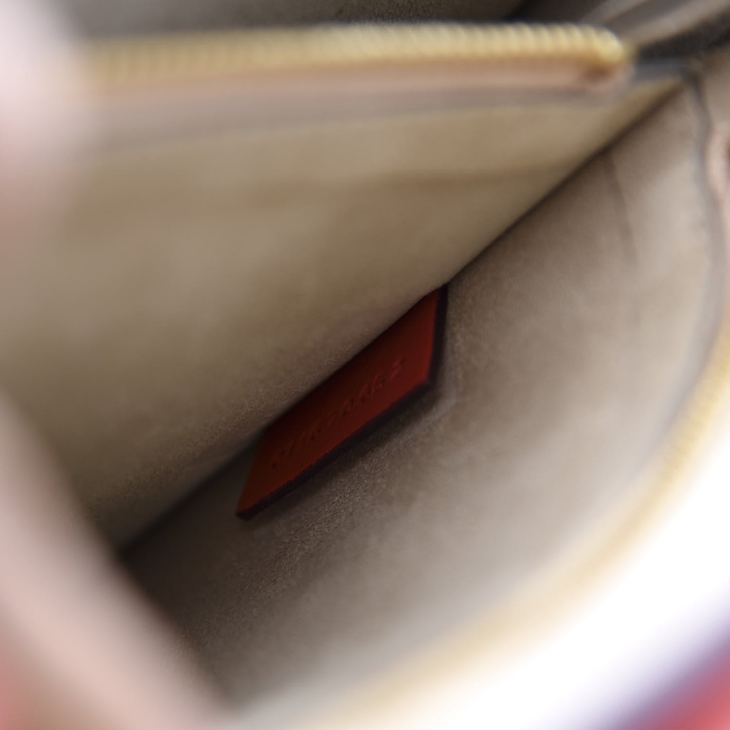 Chloe Calfskin Suede Medium Faye Shoulder Bag Sepia Red 6 of 10
