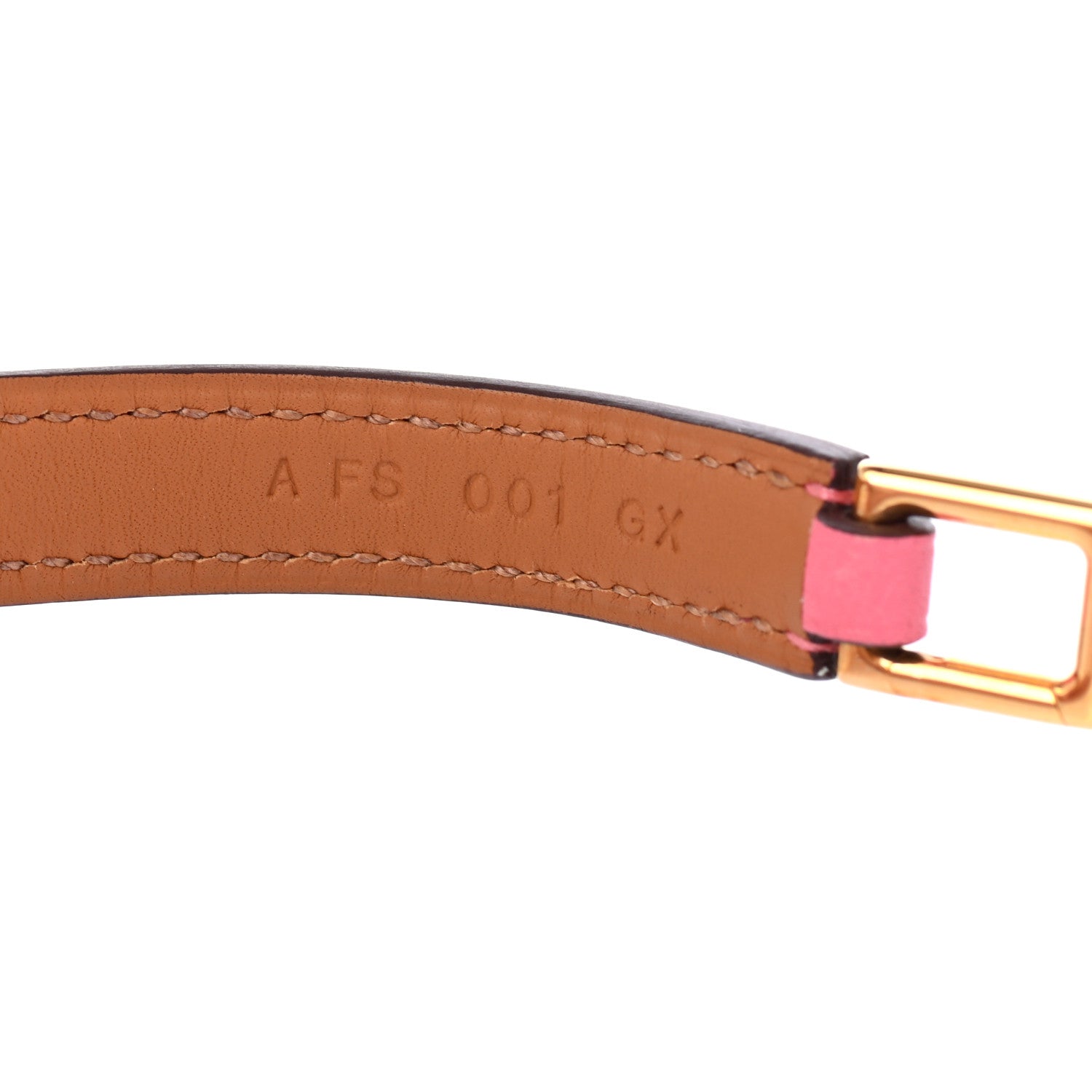 Hermes Swift Rivale Double Tour Bracelet XS Rose Azalee 7 of 7