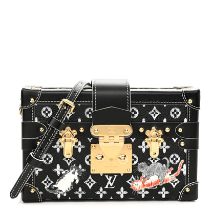 Louis Vuitton Catogram Petite Malle Black 1 of 10