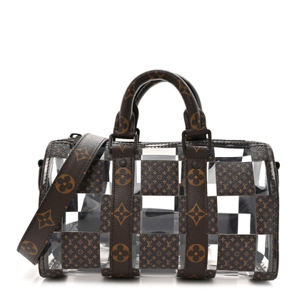 Louis Vuitton PVC Monogram Chess Keepall Bandouliere 25 1 of 13