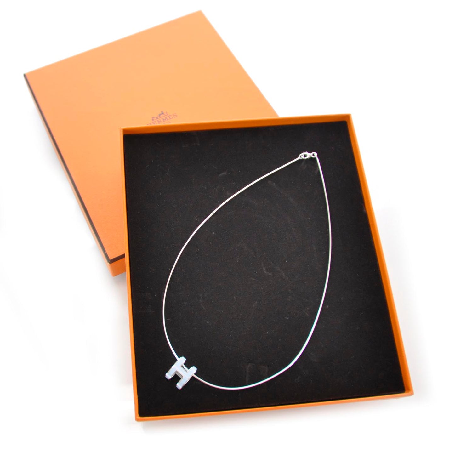 Pop H Necklace Bleu