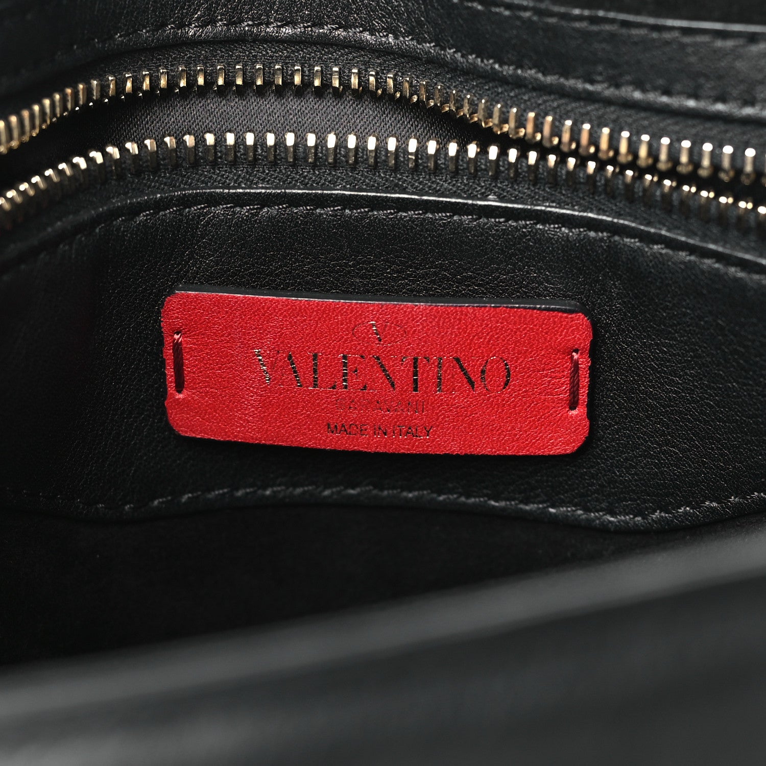 Valentino Garavani Smooth Calfskin Bloomy Crossbody Bag Black 6 of 11