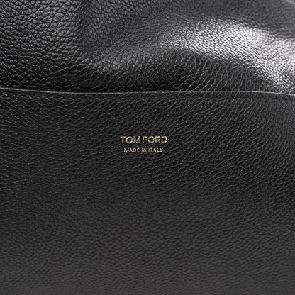 Tom Ford Grained Calfskin Medium Jennifer Crossbody Bag Black 8 of 17