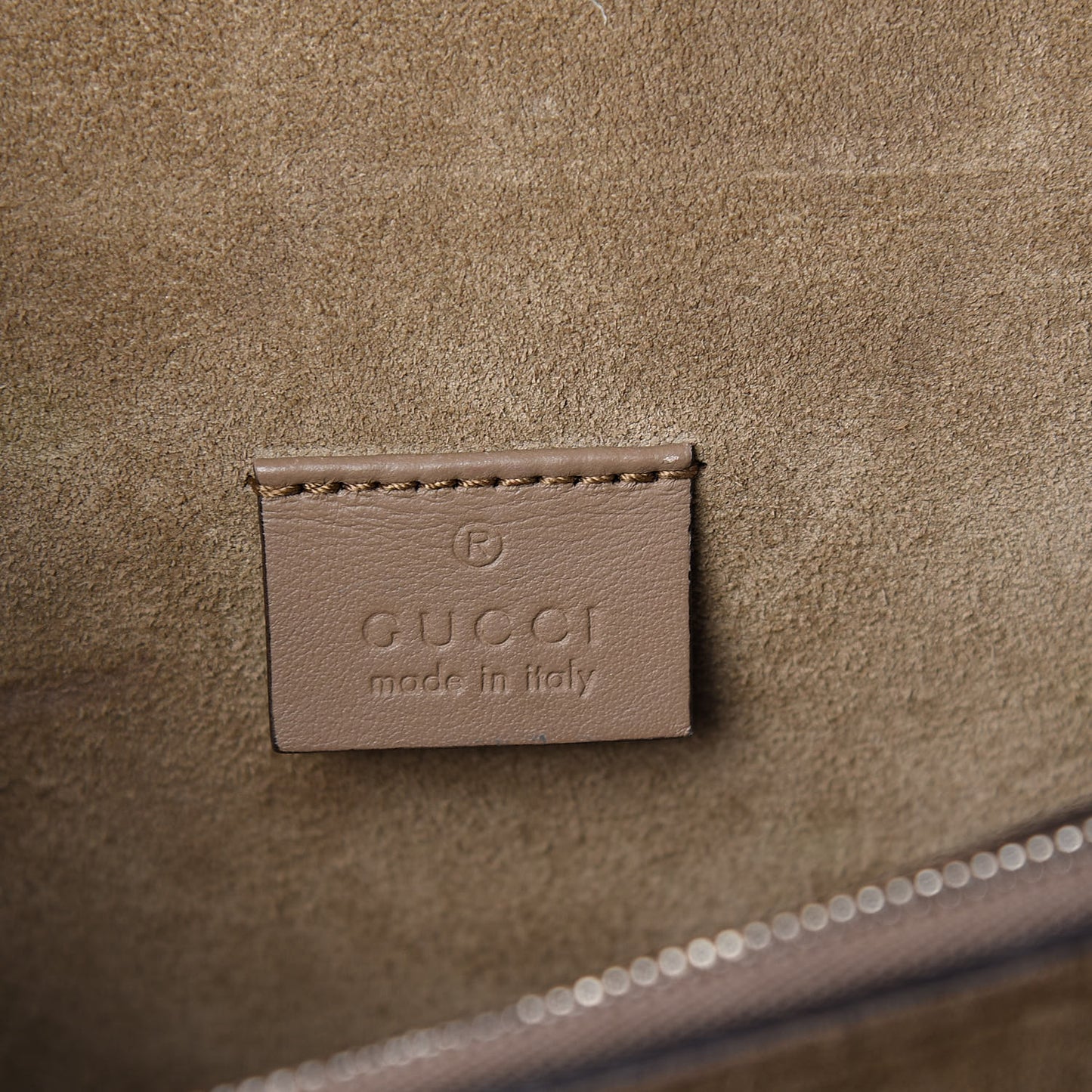 GG Supreme Monogram Small Dionysus Shoulder Bag Taupe