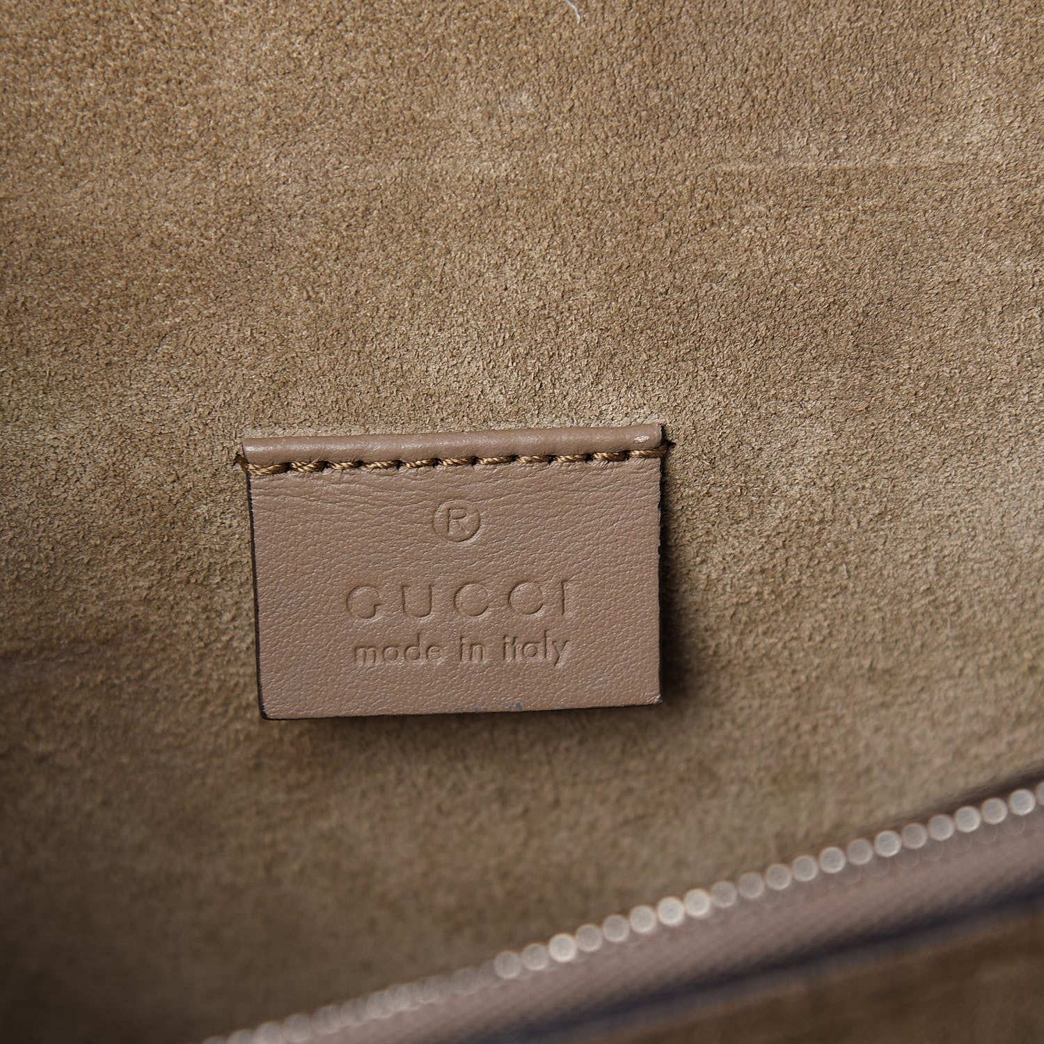 Gucci GG Supreme Monogram Small Dionysus Shoulder Bag Taupe 6 of 14