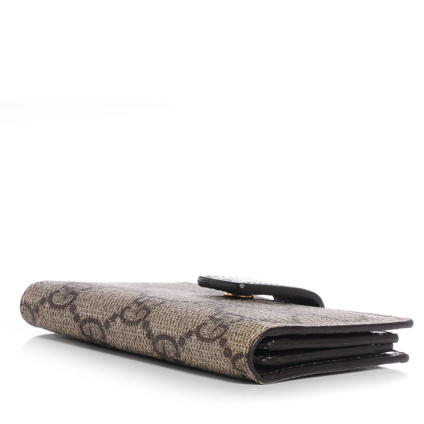 Monogram GG Plus Avel Card Holder Wallet Beige Ebony Cocoa