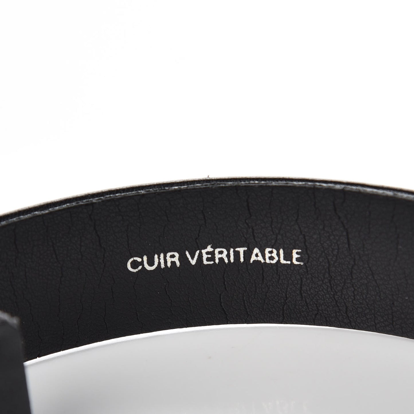 Calfskin CC Belt 75 30 Black