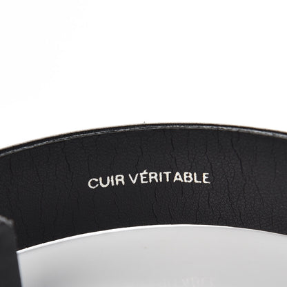 Chanel Calfskin CC Belt 75 30 Black 8 of 8