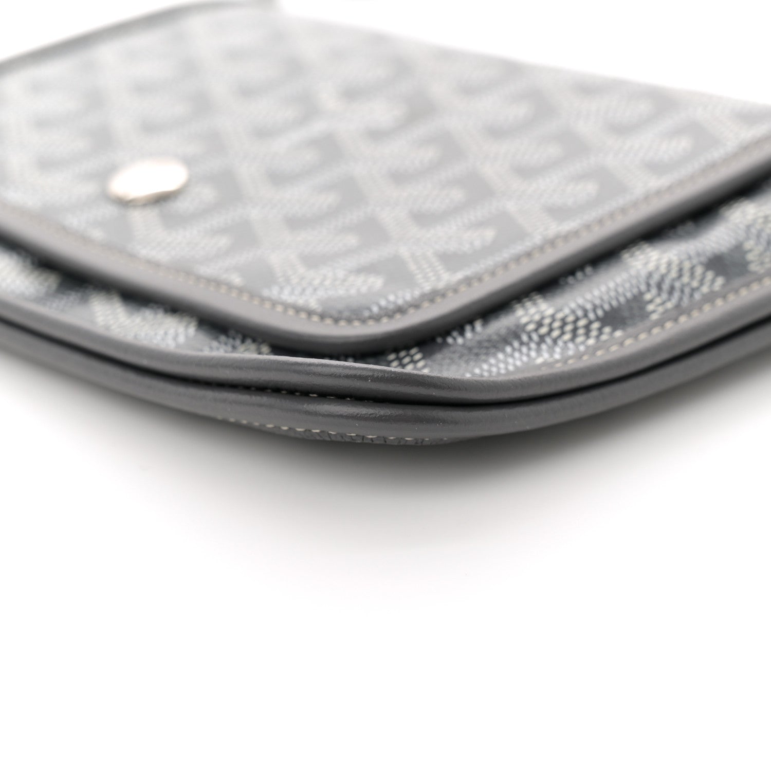 Goyard Goyardine Plumet Wallet Clutch Grey 10 of 10