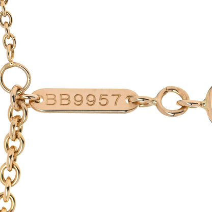 Cartier 18K Pink Yellow White Gold Baby Trinity Pendant Necklace 5 of 9