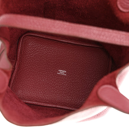 Hermes Taurillon Clemence Picotin Lock 18 Rubis 5 of 10