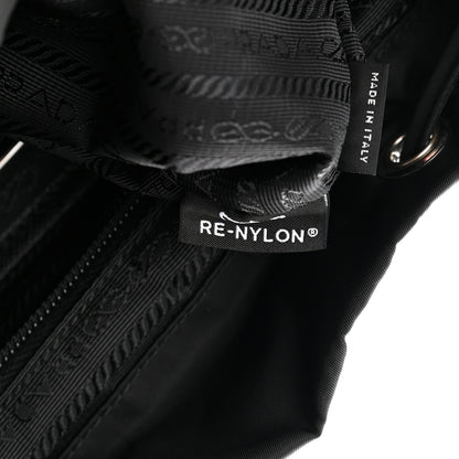 Prada Tessuto Nylon Saffiano Small Backpack Black 8 of 13