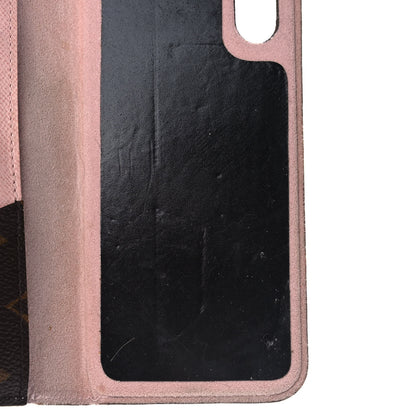 Louis Vuitton Monogram iPhone XS Max Folio Case Rose Ballerine 9 of 11