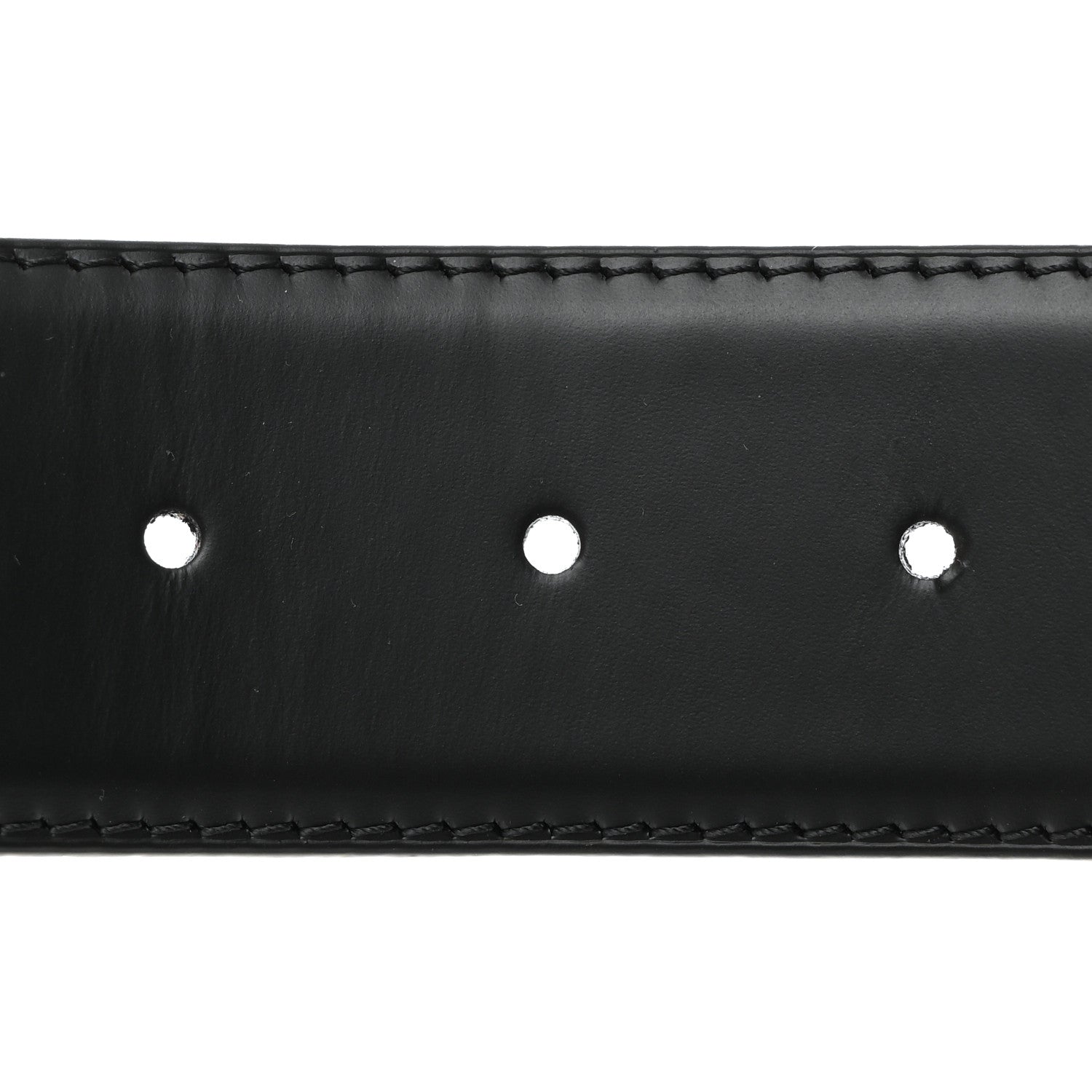 Louis Vuitton Taurillon Calfskin 40mm LV Initiales Reversible 90 36 Belt Black Navy 5 of 5