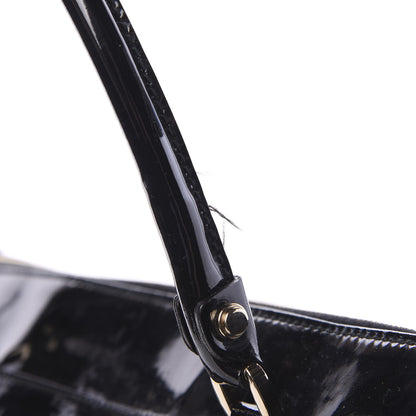 Gucci Patent Large D Ring Tote Black 10 of 12