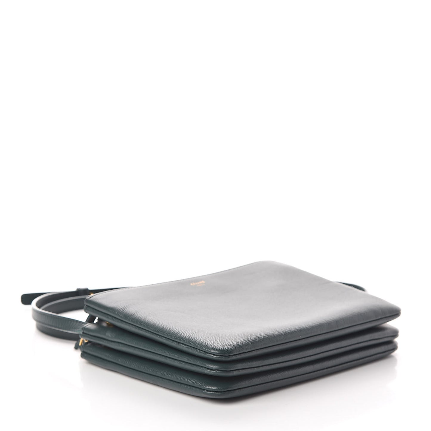 Lambskin Small Trio Crossbody Bag Amazone