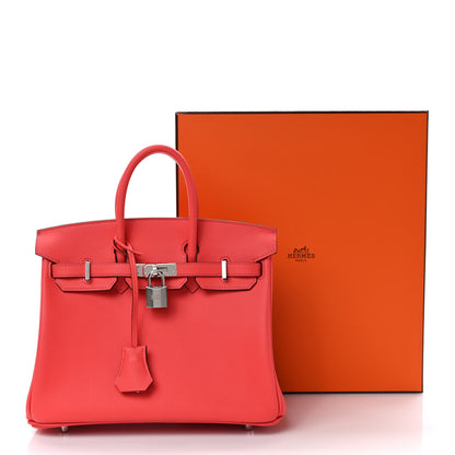 Hermes Swift Birkin 25 Rose Texas 8 of 8