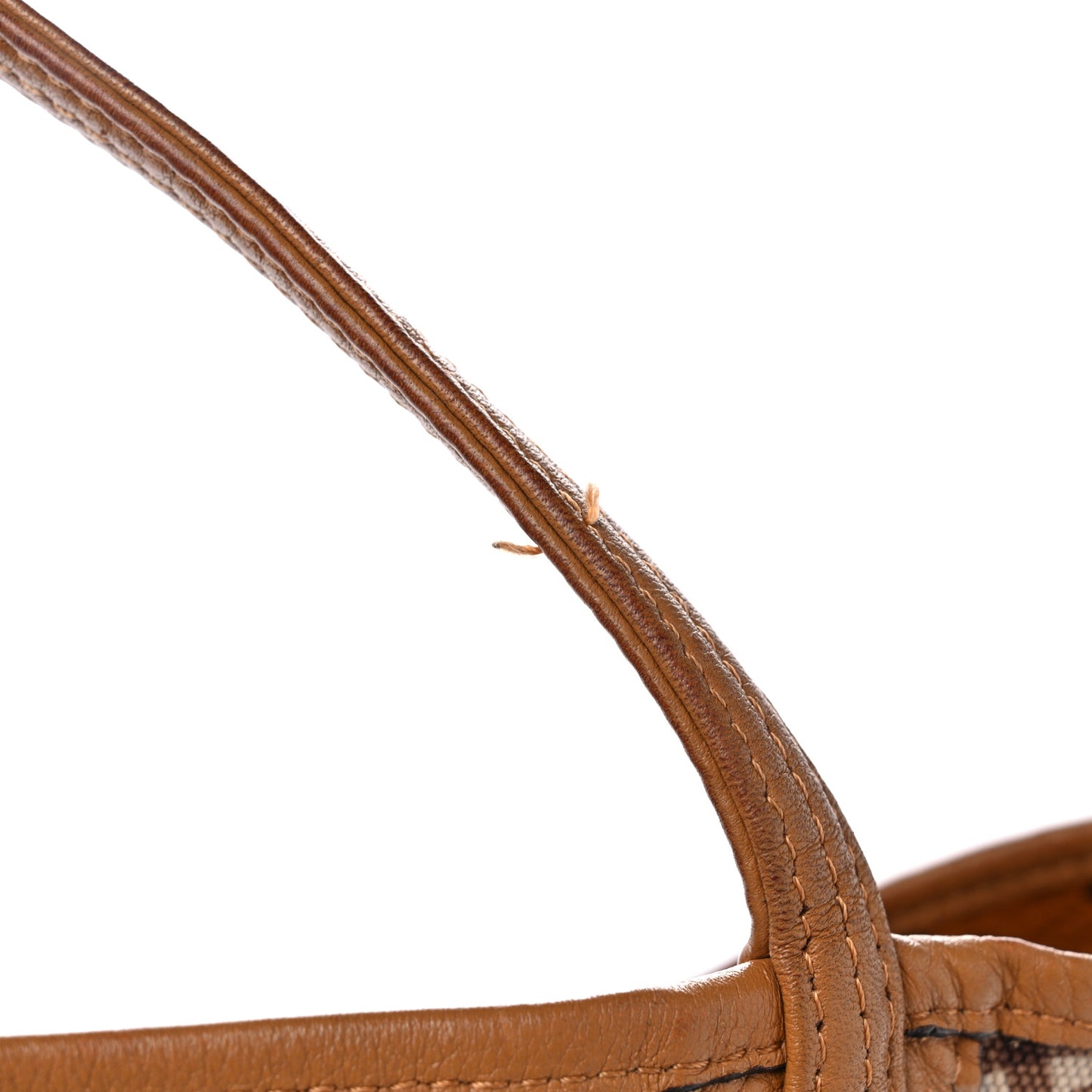 Visetos Large Liz Reversible Shopper Tote Cognac