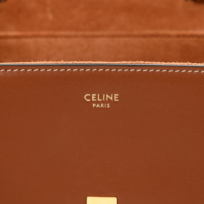 Celine Calfskin Mini Soft 16 Bag Tan 6 of 12