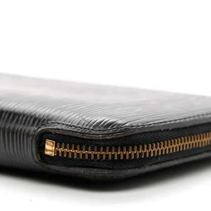 Louis Vuitton Epi Geode Organizer Zippy Wallet Black 9 of 11