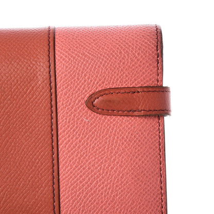 Hermes Epsom Flag Kelly Longue Wallet Corail Flamingo 8 of 13