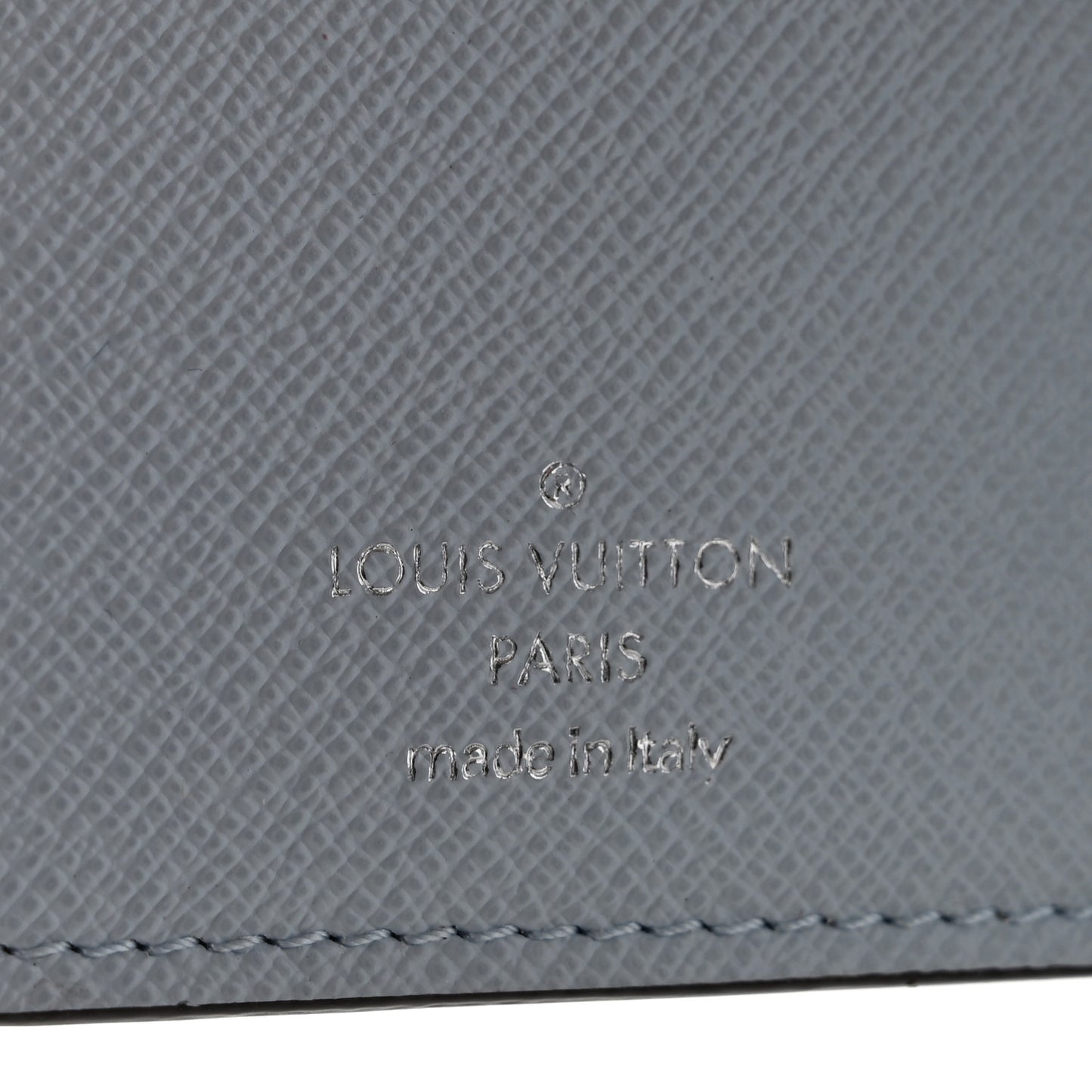 Monogram Lou Wallet Washed Blue