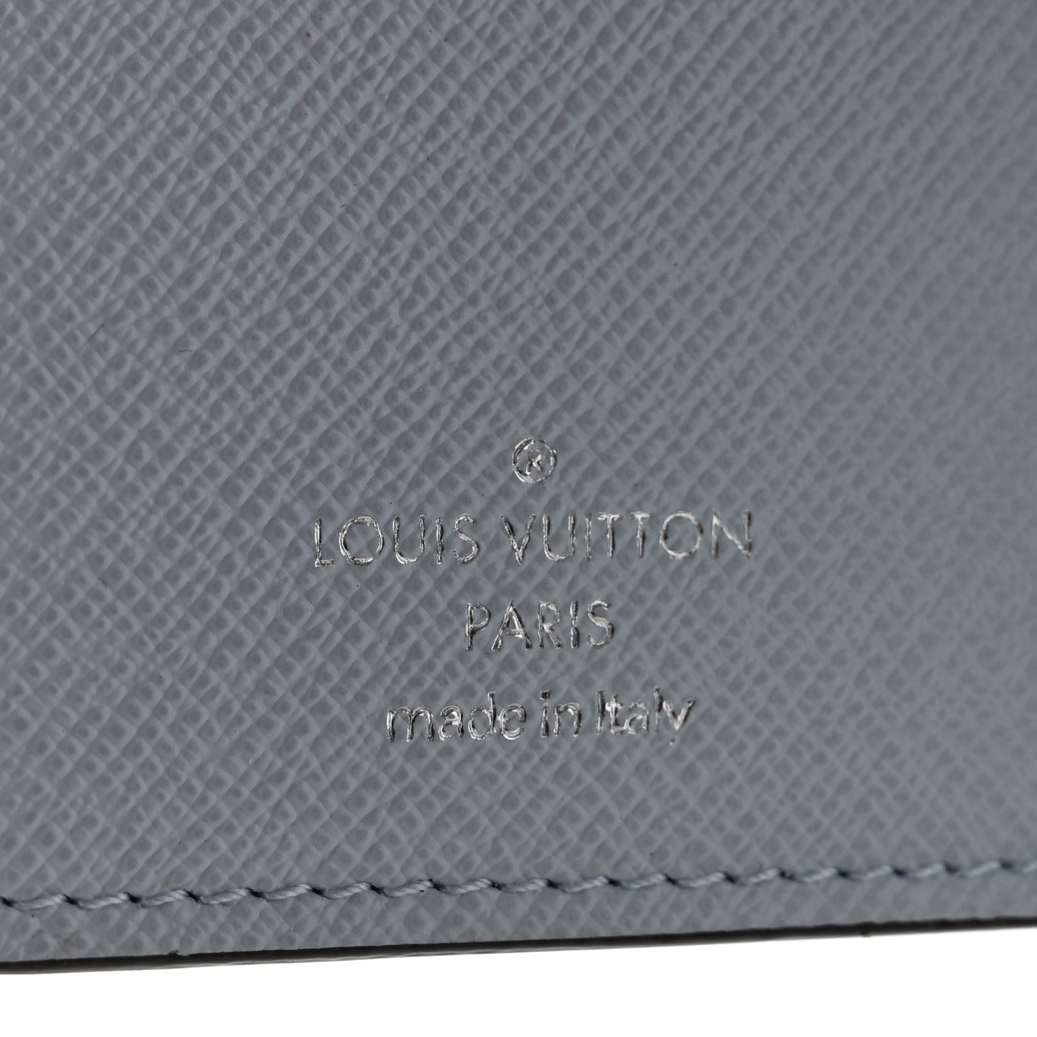Louis Vuitton Monogram Lou Wallet Washed Blue 6 of 7