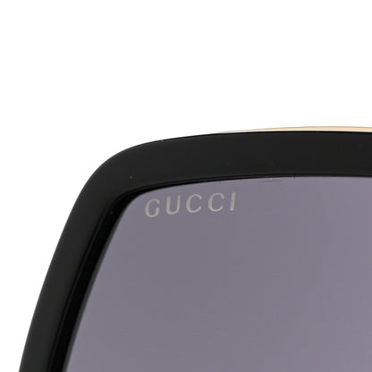 Gucci Acetate Oversize Square Frame GG0106S Sunglasses Black 5 of 8