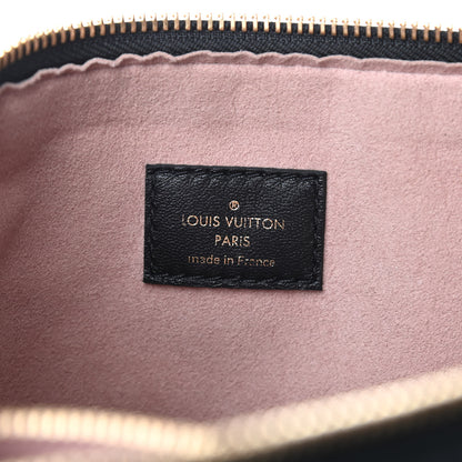 Louis Vuitton Lambskin Embossed Monogram Coussin PM Black 6 of 9