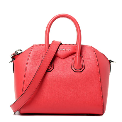 Givenchy Sugar Goatskin Mini Antigona Lipstick Pink 1 of 4