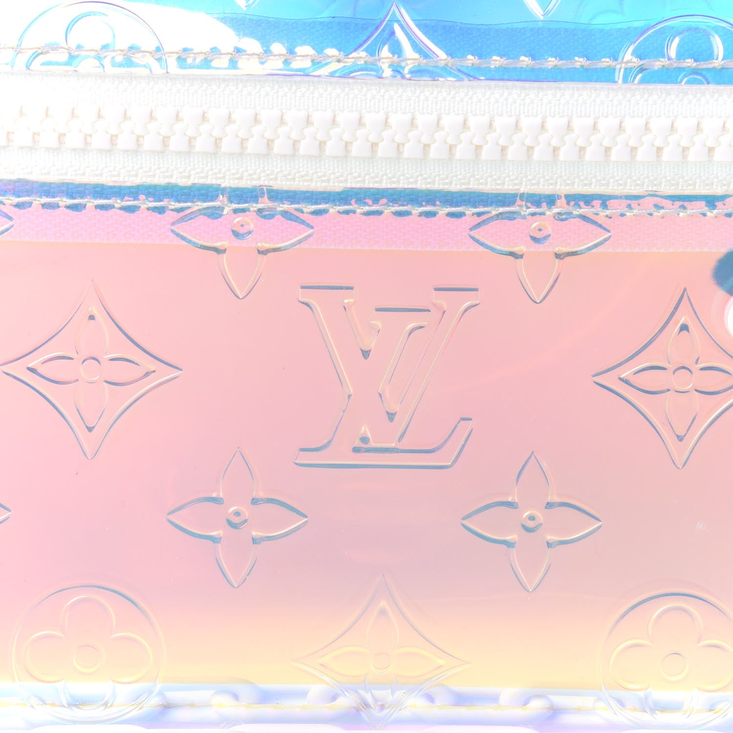 Louis Vuitton PVC Monogram Pochette Volga Iridescent Prism 8 of 10