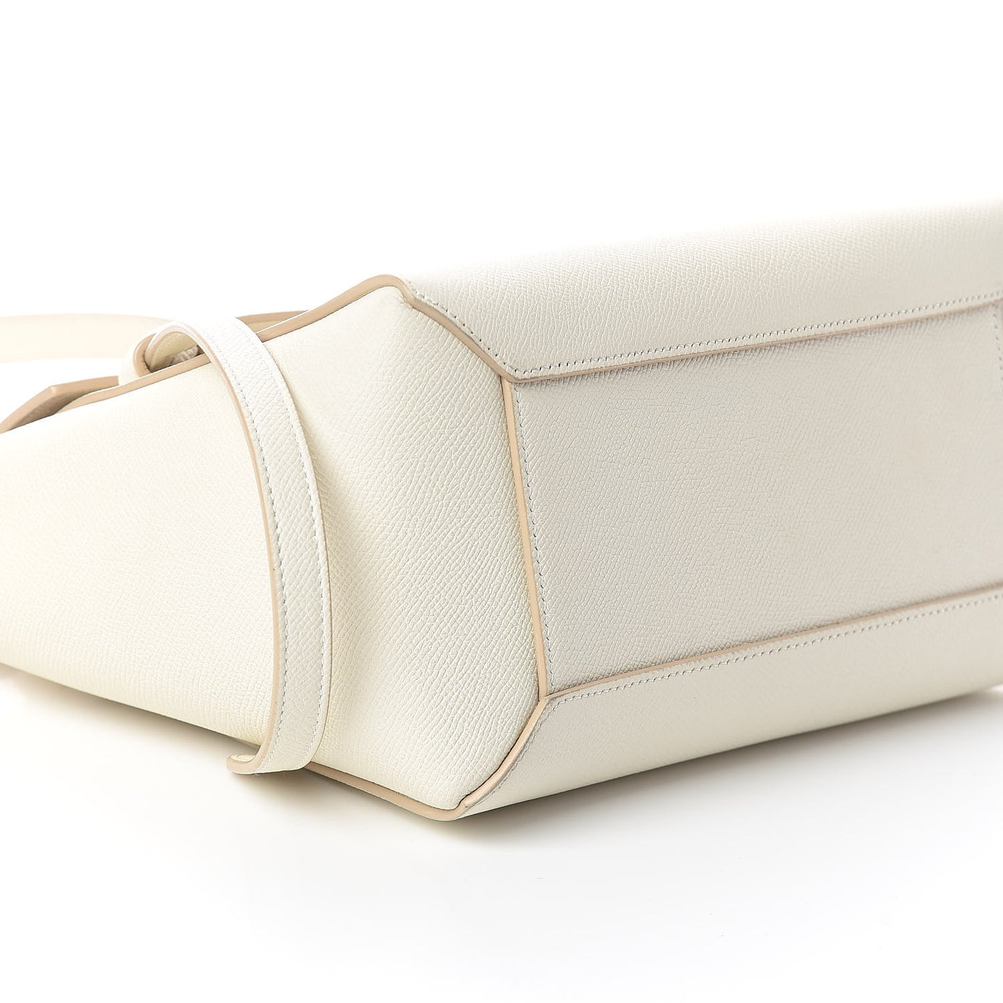 Grained Calfskin Micro Belt Bag Linen
