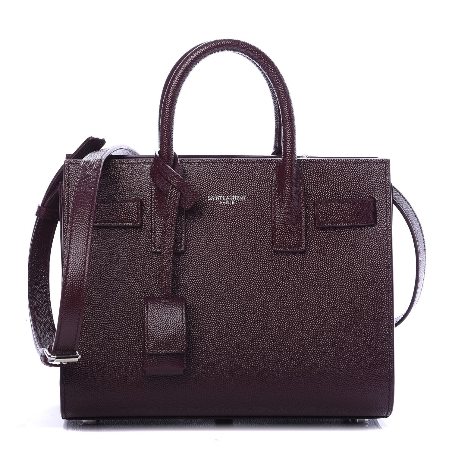 Saint Laurent Grain De Poudre Nano Sac De Jour Amaranto 1 of 11