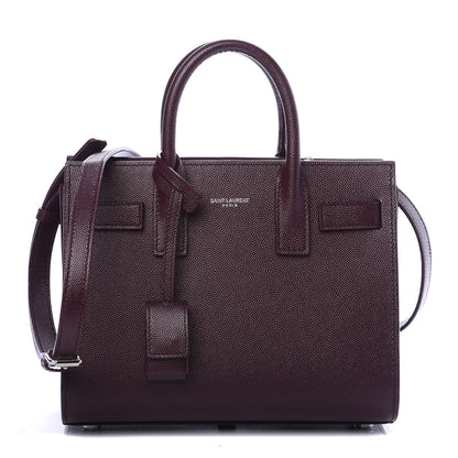Saint Laurent Grain De Poudre Nano Sac De Jour Amaranto 1 of 11