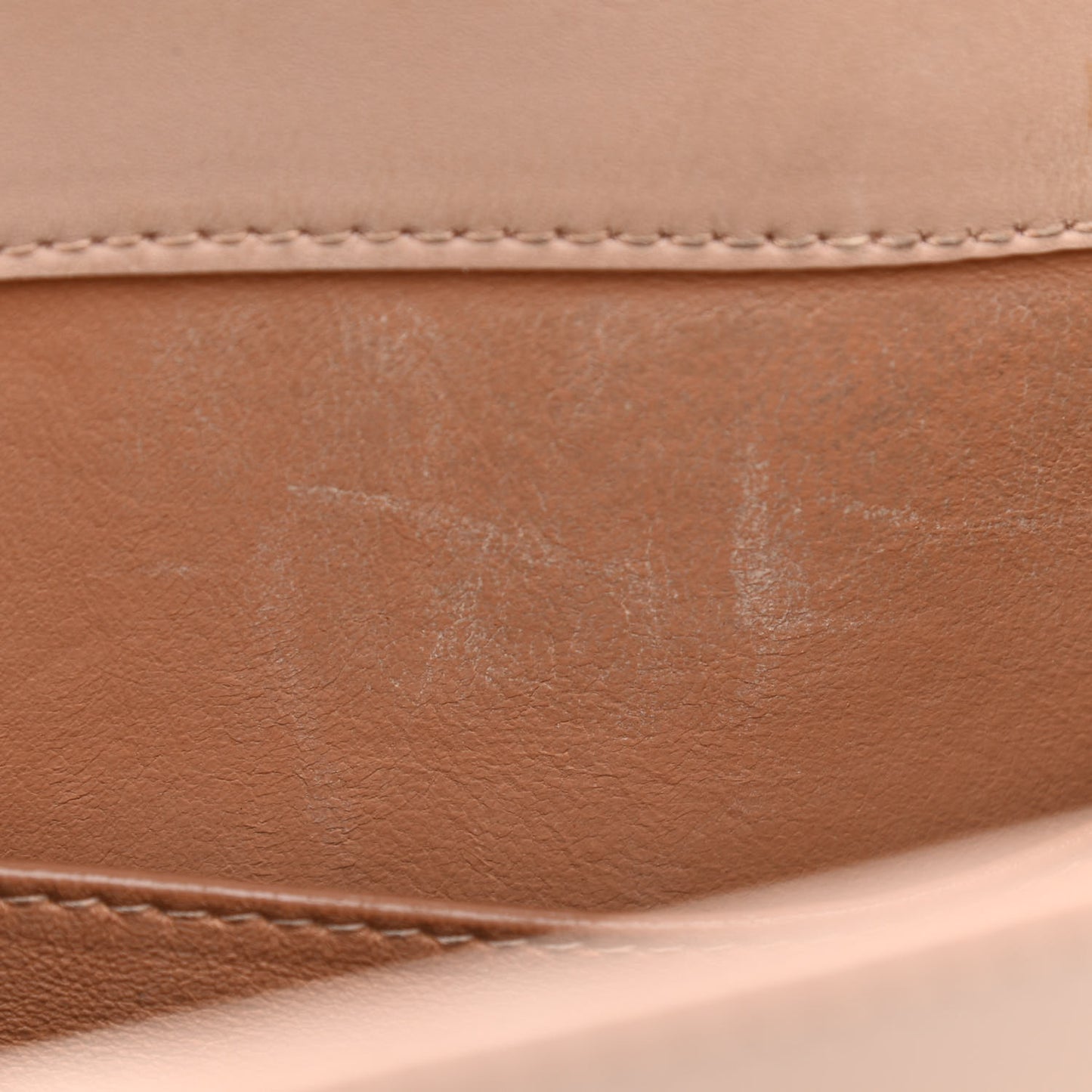 Calfskin Belt Shoulder Bag Sable