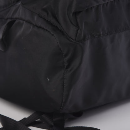 Prada Technical Nylon Double Buckle Backpack Black 5 of 10