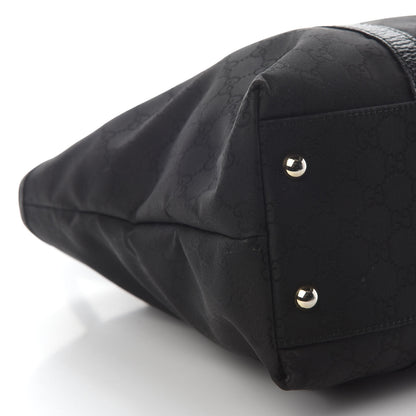 Gucci Nylon Monogram Joy Tote Black 7 of 9