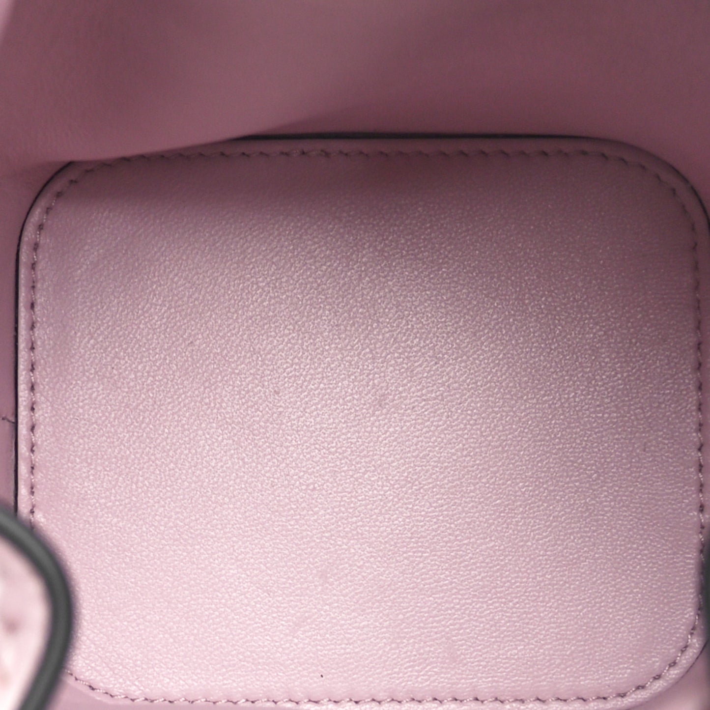 Nappa Mini VLogo Signature Bucket Bag Water Lilac