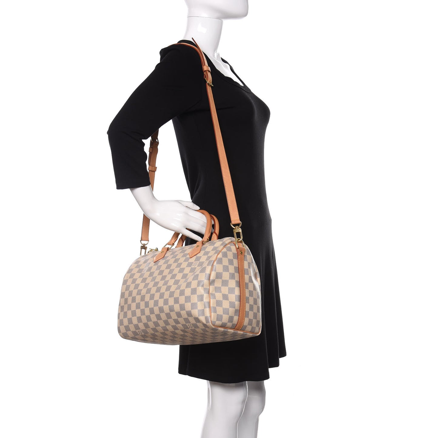 Damier Azur Speedy Bandouliere 30