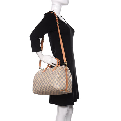 Louis Vuitton Damier Azur Speedy Bandouliere 30 2 of 11