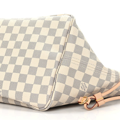 Louis Vuitton Damier Azur Neo Neverfull GM Rose Ballerine 10 of 10