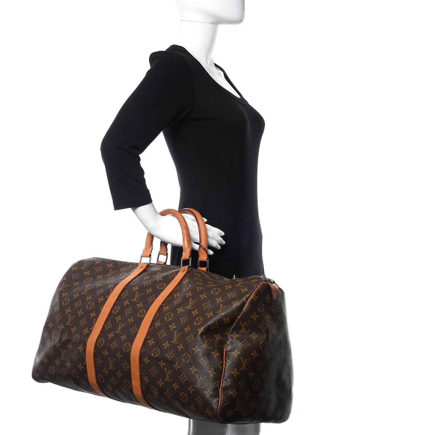 Louis Vuitton Monogram Keepall 55 2 of 16