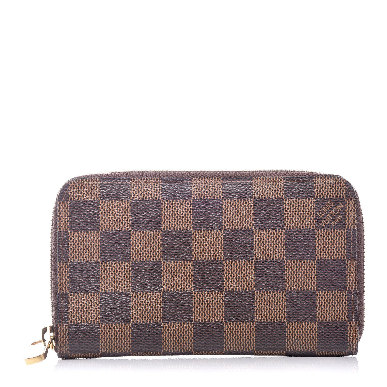 Louis Vuitton Damier Ebene Zippy Compact Wallet 1 of 12